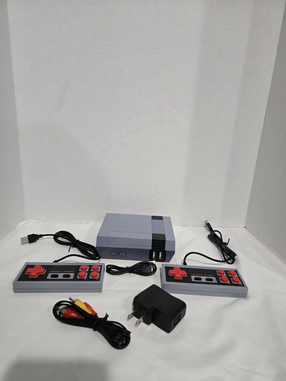 Anniversary Mini Retro Console with 620 Built-In Games - Gray